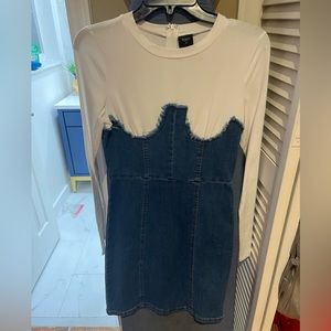 Long Sleeve Denim Dress